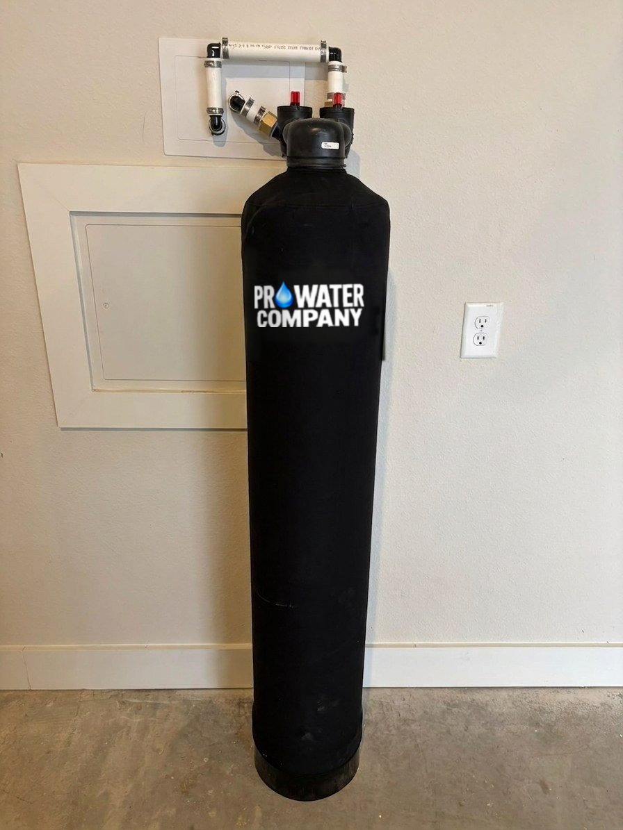 Water treatment system installation, example 6