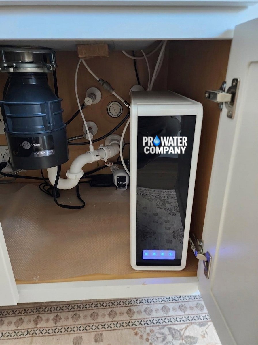 Water treatment system installation, example 7