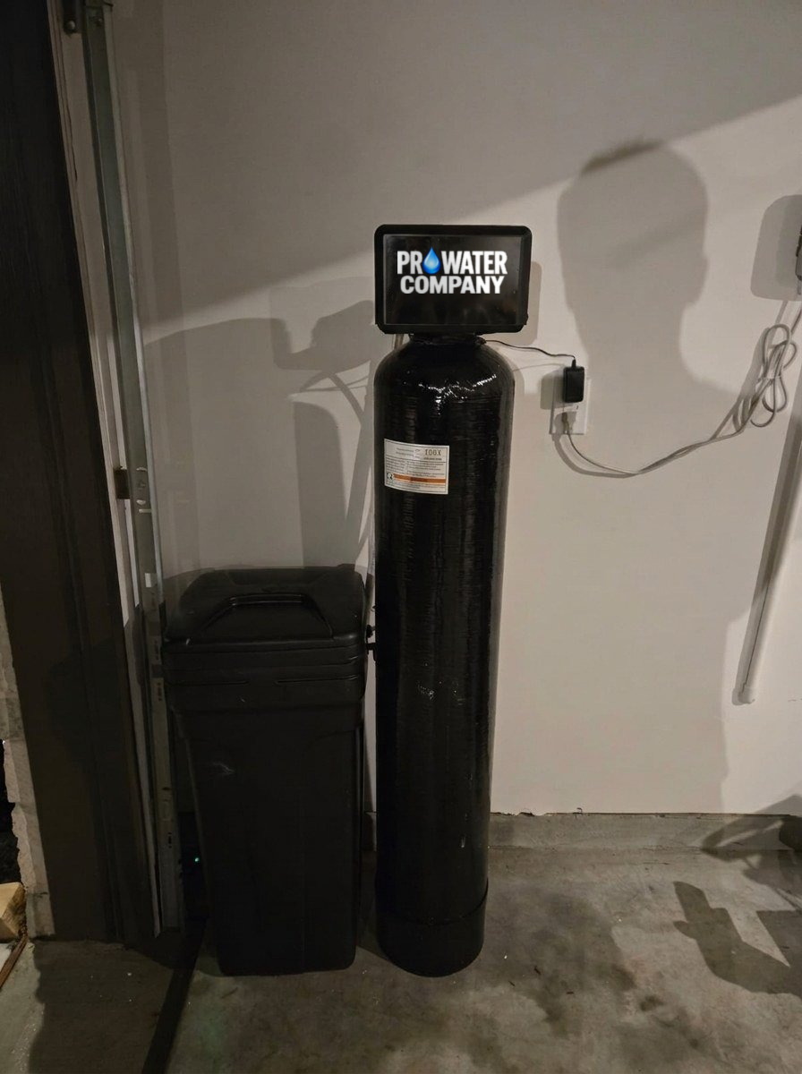 Water treatment system installation, example 9