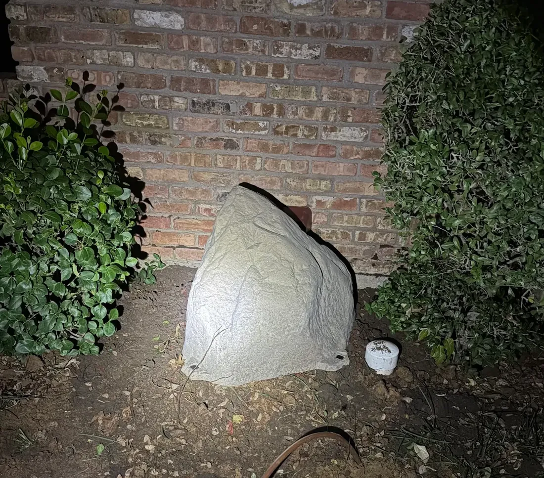 Faux Rock Installation installed by Pro Water Company