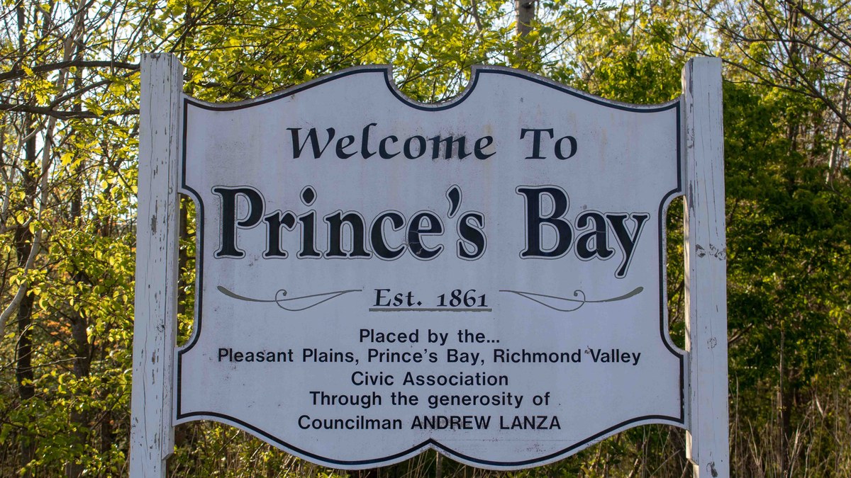 Water filtration in Prince’s Bay, NY